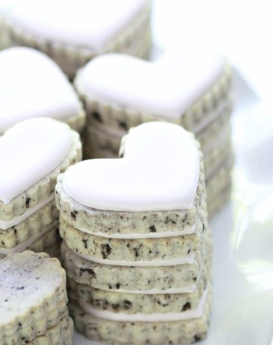 Cookies & Cream Hearts